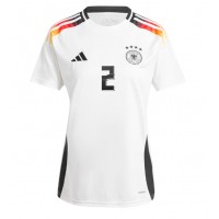 Fotbalové Dres Německo Antonio Rudiger #2 Dámské Domácí ME 2024 Krátký Rukáv
